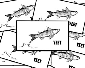 YEET Mullet Sticker