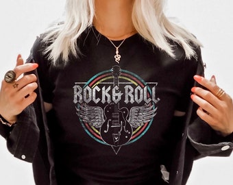 Rock & Roll/ Guitar Tee