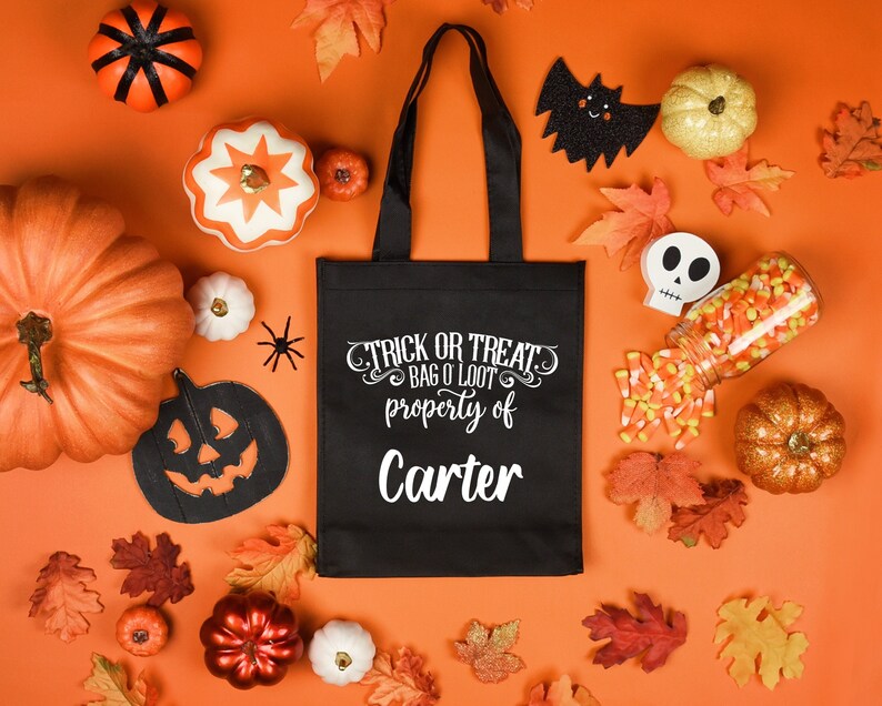 Trick or Treat Loot Bag / Custom Loot Bag Etsy