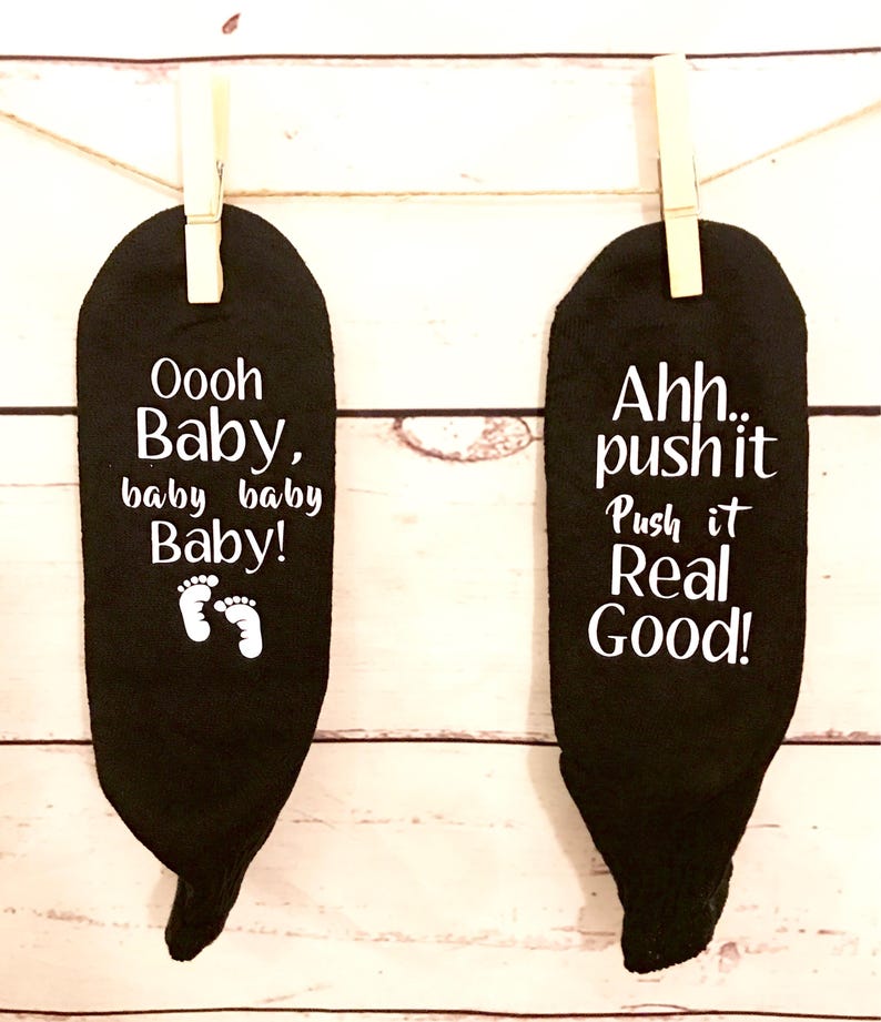 Delivery Socks Maternity Labor Socks Oh Baby Baby. Push It Etsy