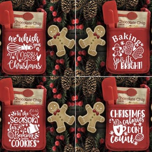 Christmas Potholder Gift/ Teacher / Neighbor/ Baker/ Co Worker