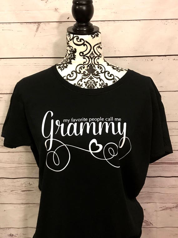 My Favorite People Call Me Grammy T-Shirt My Favorite People Call Me Grammy T-Shirt