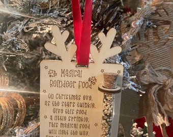 Magical Reindeer Food Ornament