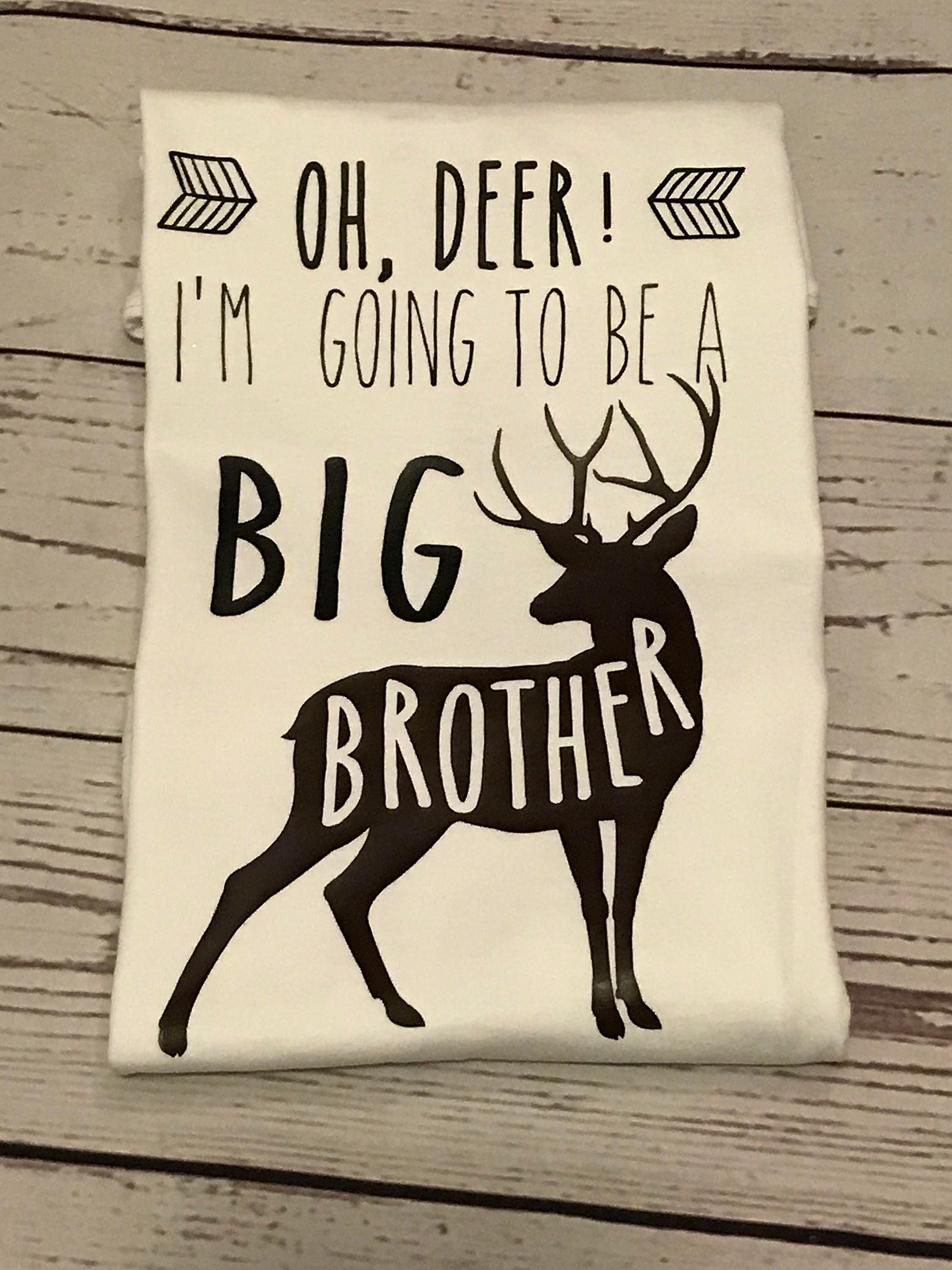 Oh Deer I'm Going to Be A Big Brother 