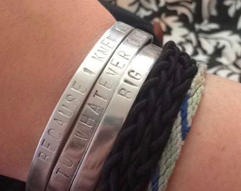 Custom Bracelets!