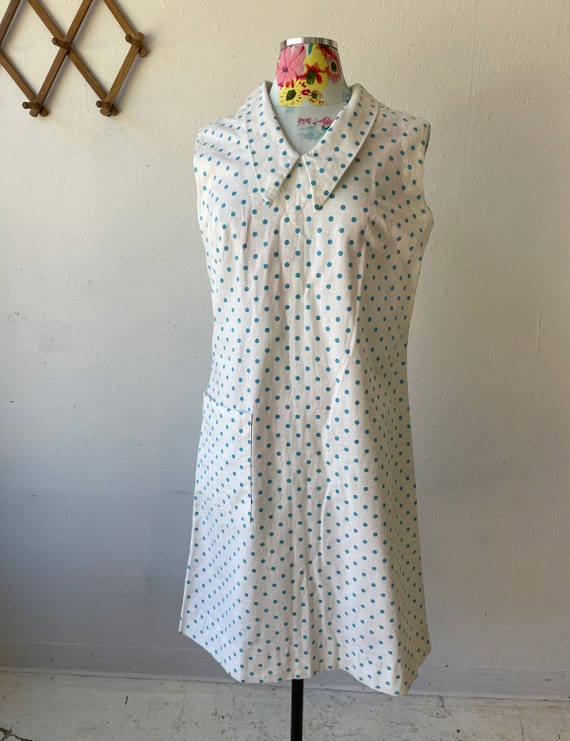 Teal Polka Dot Women's Joggers