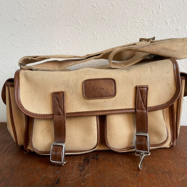 Canvas Camera Bag Etsy