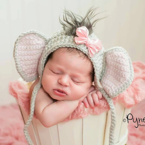 Elephant Baby Hat Etsy