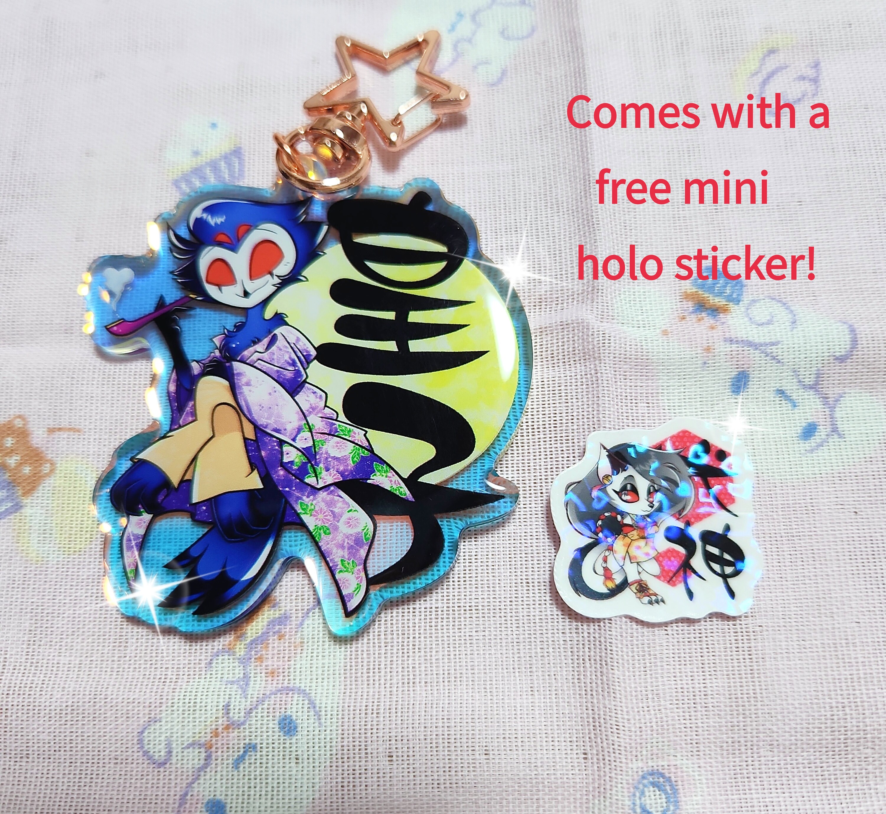 Helluva Boss' Stylish Japanese Charms and Pins - Etsy