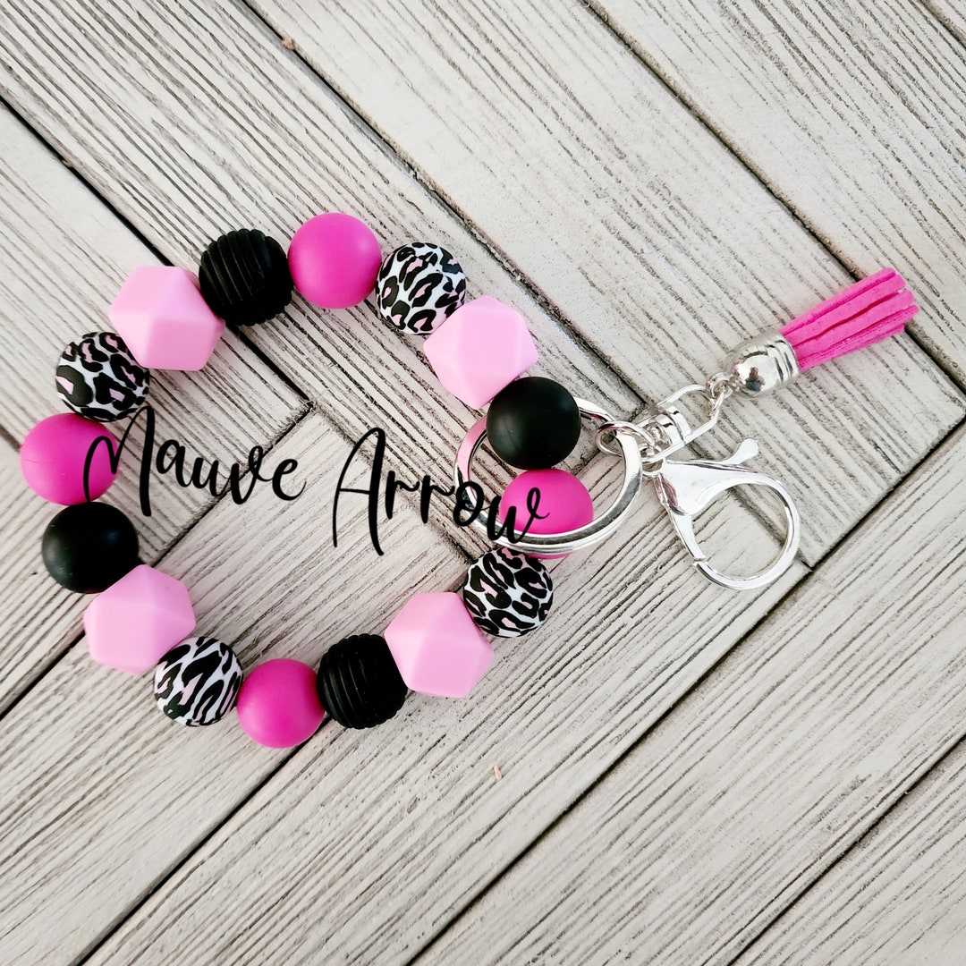 Sassy Girl Wristlet Keychain Custom Keychain for Women Etsy