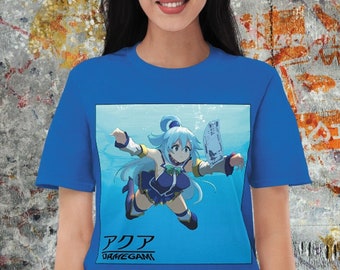 DAMEGAMI Tshirt | Waifu T-shirt | Funny Parody Satire Jersey | Women&#39;s Men&#39;s Short-Sleeve Unisex Pre-Shrunk | 100% combed & ring-spun cotton