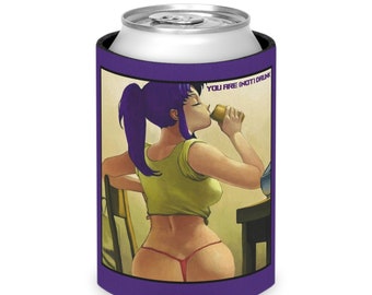 YOU ARE (N0T) DRUNK Can Cooler || Regular Can (3.5'' x 4.3'') & Slim Can (3.5'' x 6'') || Ecchi Anime Beer Can Insulator || Keep Drink Fresh