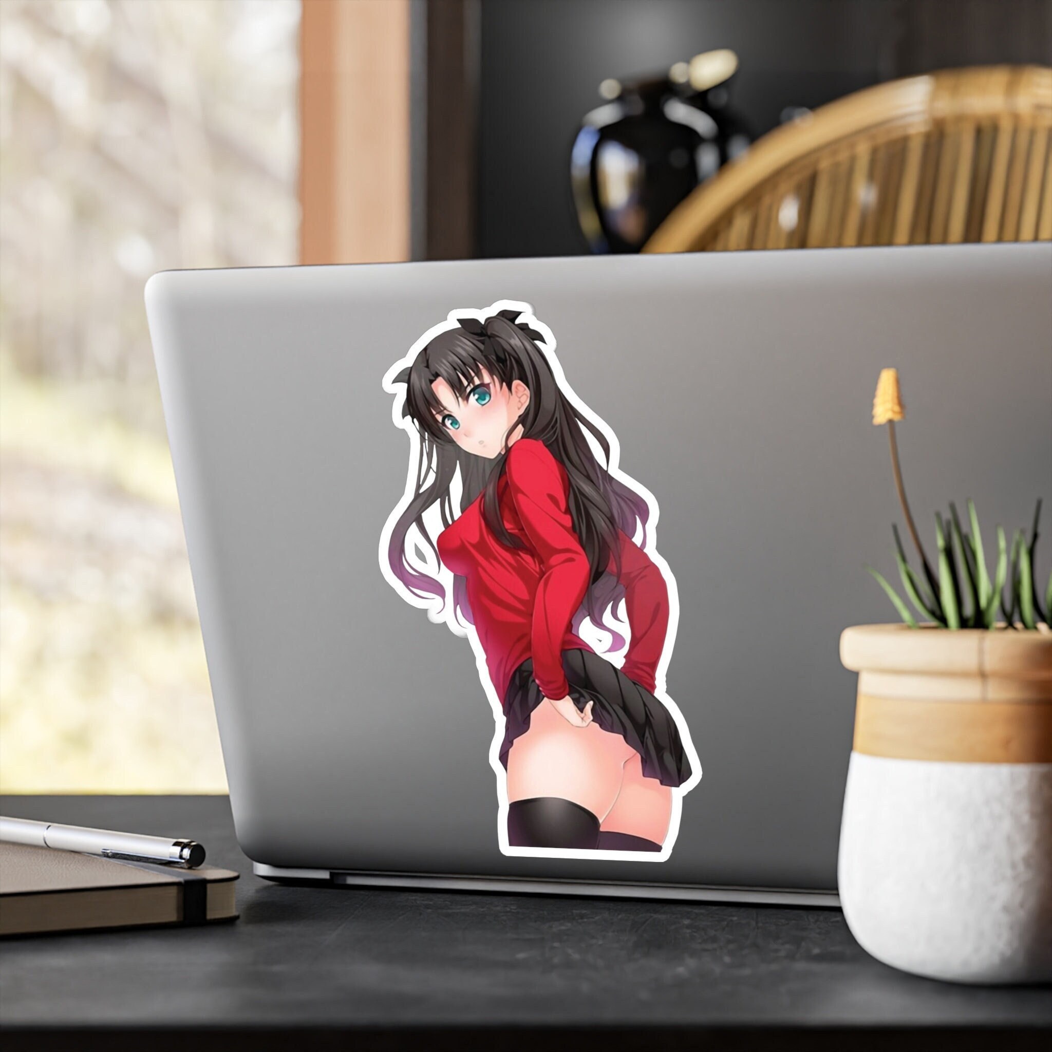 RED DEVIL RIN Sticker || Ecchi Waifu Lewd Best Girl || Die-Cut Vinyl Decal || Indoor & Outdoor Use || Matte finish || Water Resistant *Promo