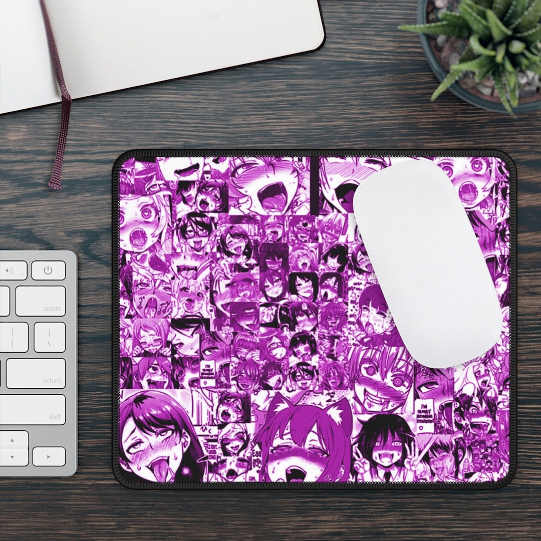 ECCHI Anime Mouse Pad Sexy Anime Waifus Gaming Mouse Pad Etsy