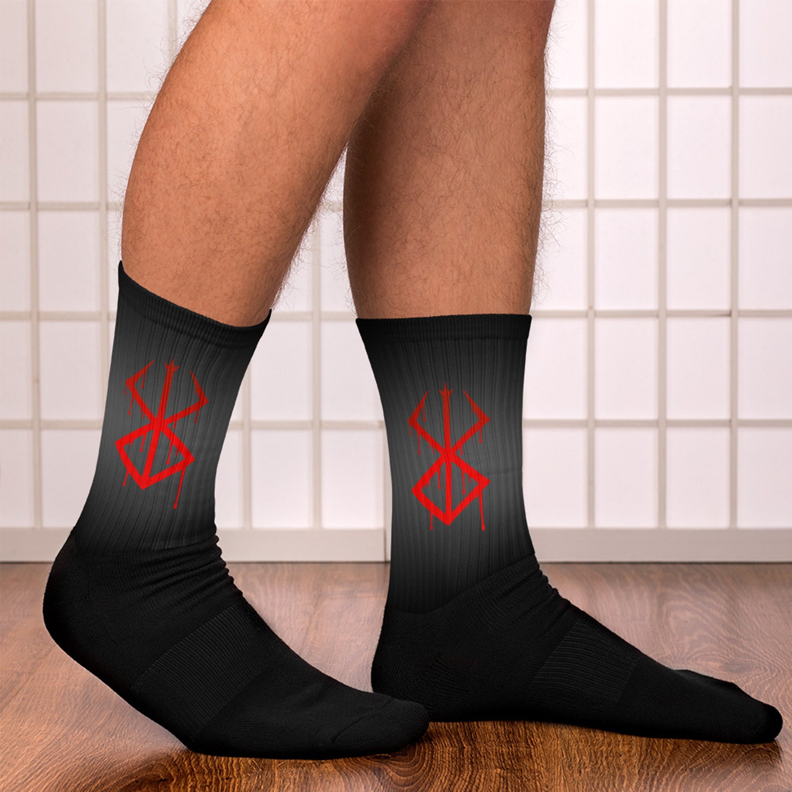 Berserk Rune Socks Viking Feet Warmers Mens Womens Gift for Etsy