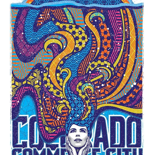 Phish Dick's Colorado 2016 poster