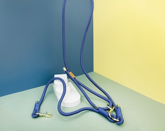 Midnight Indigo Hands-Free Rope Leash