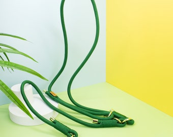 Kelly Green Hands-Free Rope Leash