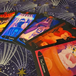 Danganronpa Tarot Card  Print