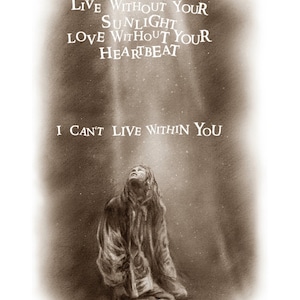 The Labyrinth Oubliette With Text - Labyrinth Collection (stampa firmata)