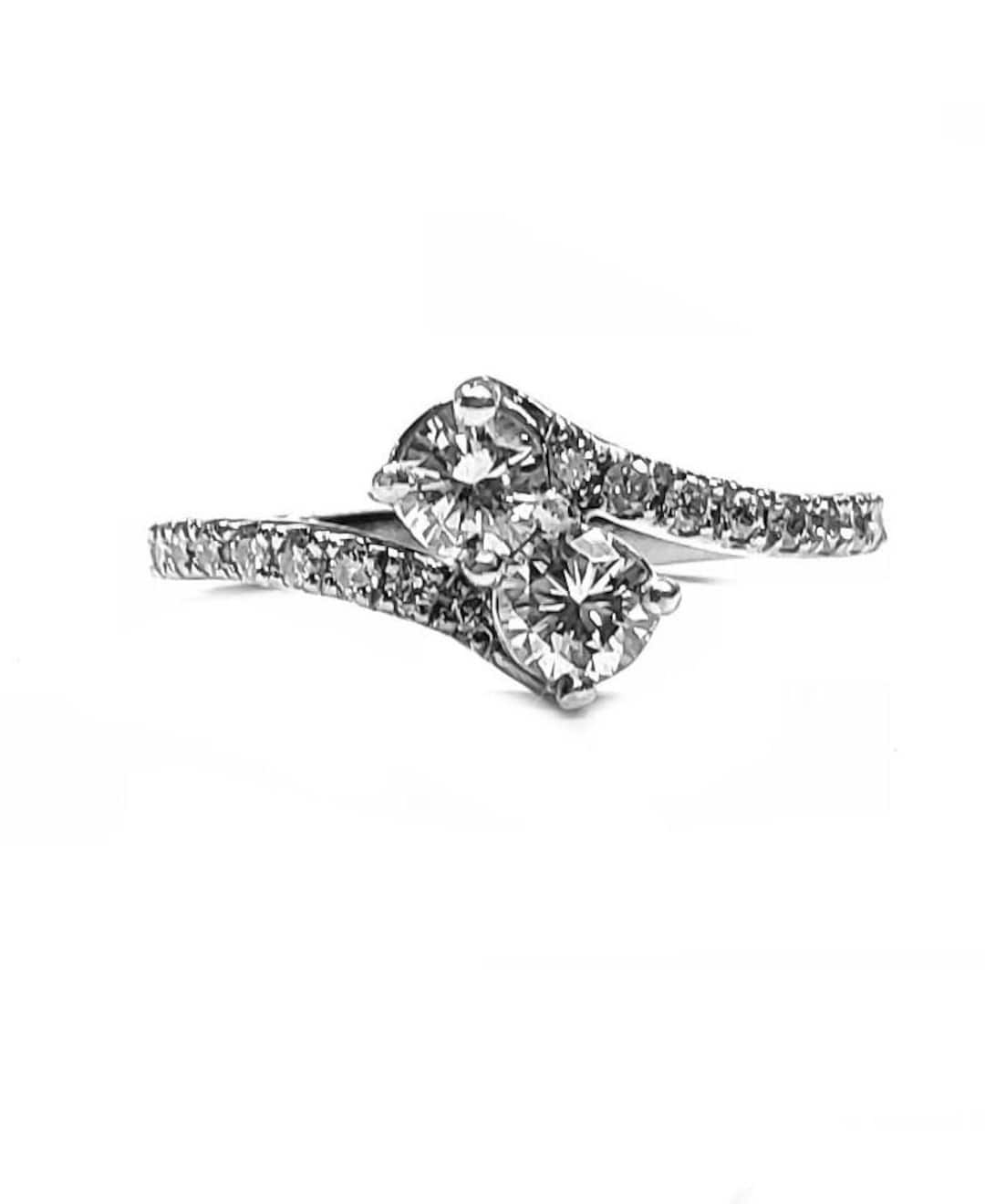 Ever us 2 hotsell stone diamond ring