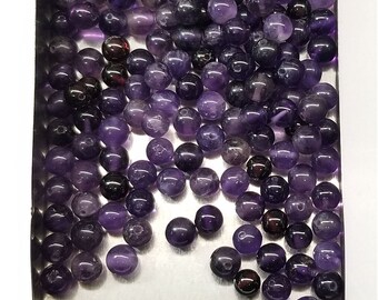 Amethyst Beads 4mm Round Drilled. Make Your Own Jewelry 300 Beads