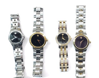 Ladies Movado Watches, Choose Your Favorite, Used, All Working