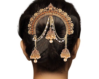 Indian Bun Pin Etsy