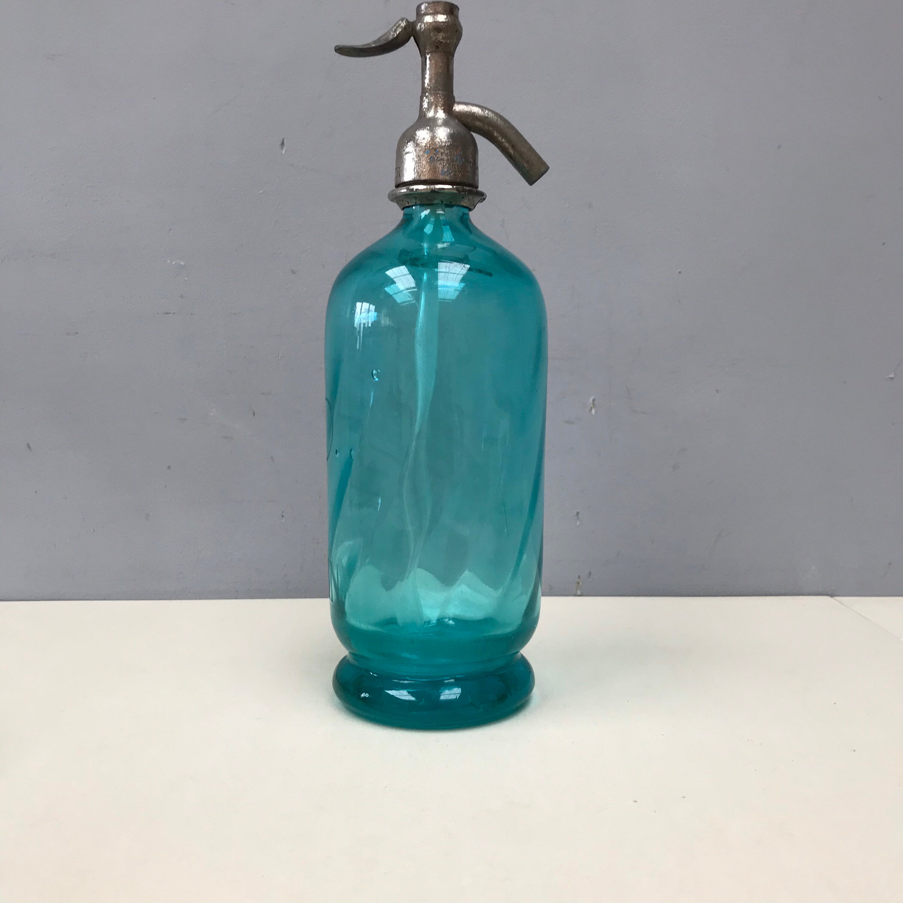 Vintage 1920s French Seltzer Soda Bottle torsade Etsy