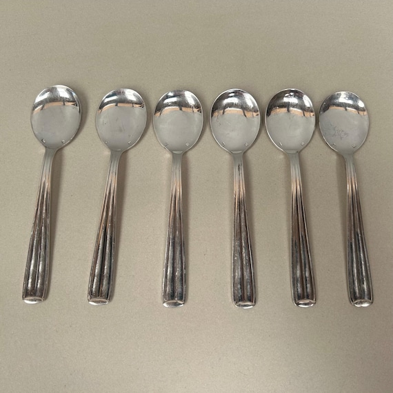 英国】 アールデコのアイスセット スプーン / サーバー Art Deco