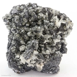 Smithsonite et quartz sur Matrix, Tsumeb, Namibie