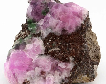 Kolwezite In Cobaltoan Calcite Spheres, Mashamba West, DRC