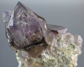 Amethyst In Quartz on Matrix, Brandberg Mnt, Namibia