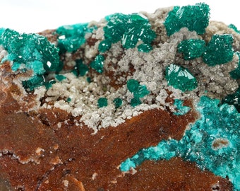 3 DIOPTASE VERTE DE NAMIBIE 2.3 mm à 3 mm ★★ P471.205T