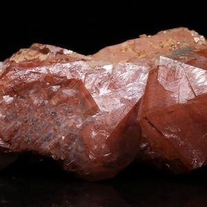 Hematite in Quartz Cluster, Orange River Area, Karas Region, Namibia