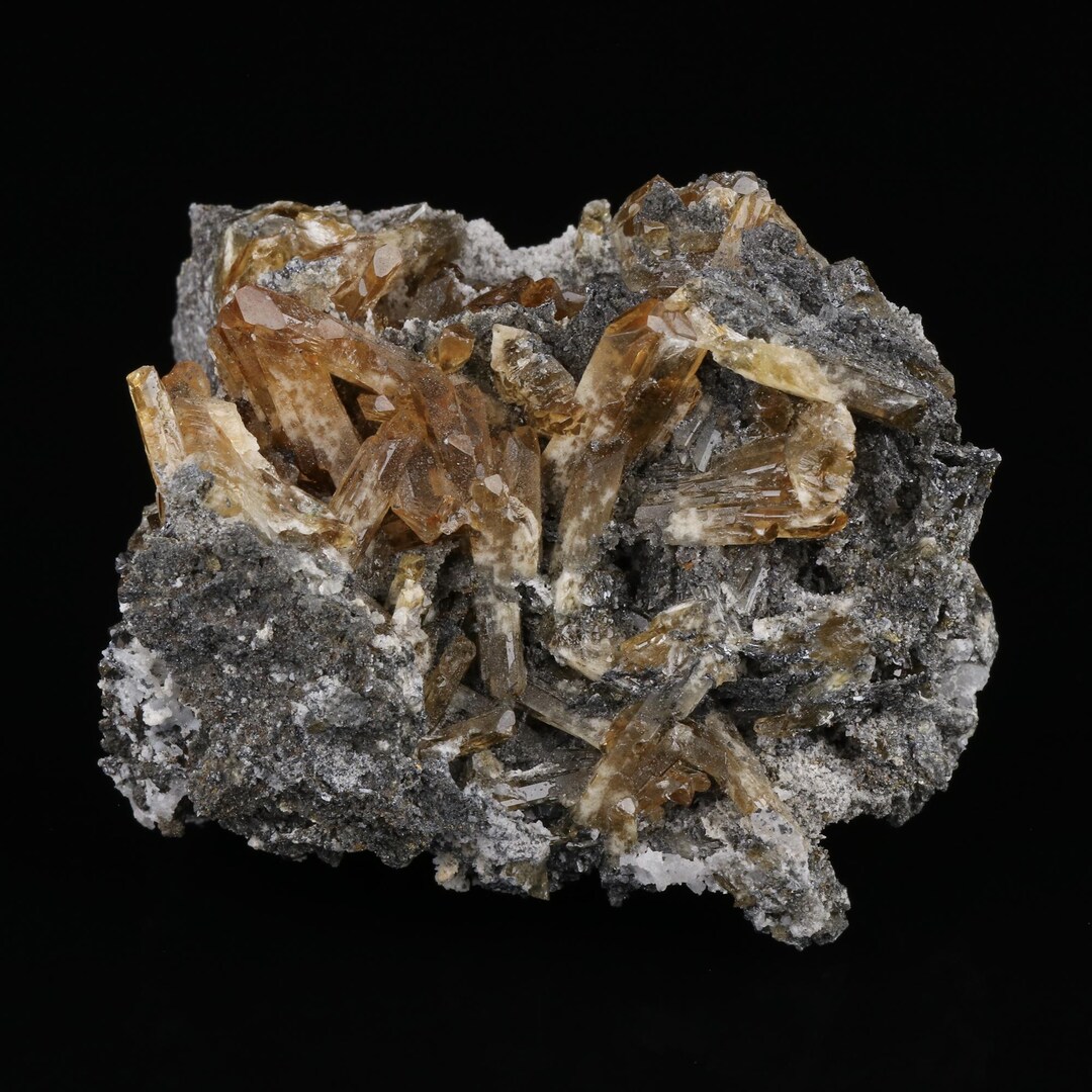 Pinah Baryte on Matrix, Rosh Pinah Mine, Rosh Pinah, Oranjemund Constituency ...