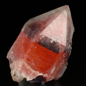 Hematite Amethyst Quartz Crystal, Orange River Area, Karas Region, Namibia