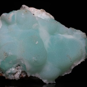 Quartz sur smithsonite Balls Thumbnail, Skorpion Zinc Mine, Namibie