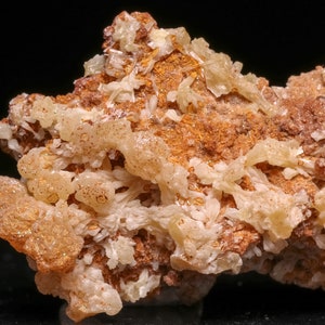 Mimetite on Matrix, Tsumeb Mine, Namibia