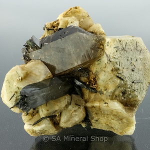 Quartz, Aegirine and Feldspar, Zomba Mnt, Malawi