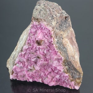 Pink Cobaltoan Dolomite On Matrix, Mashamba West Mine, Katanga, DR Congo