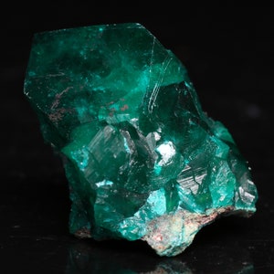 Thumbnail Dioptase Cluster, Tantara Mine, Congo
