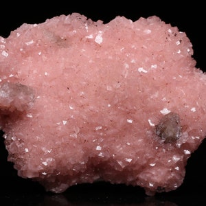 Baryte on Rhodochrosite, N&#39;Chwaning II, Northern Cape, South Africa