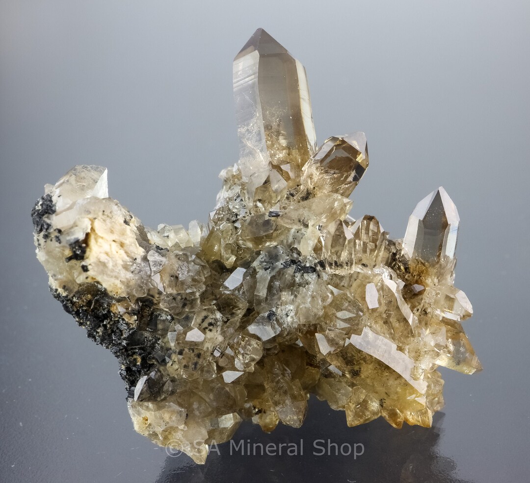 ナミビア エロンゴ産 ライトスモーキークォーツショールクラスター  玉滴石付き il_1080xN.2343498892_matm.jpg