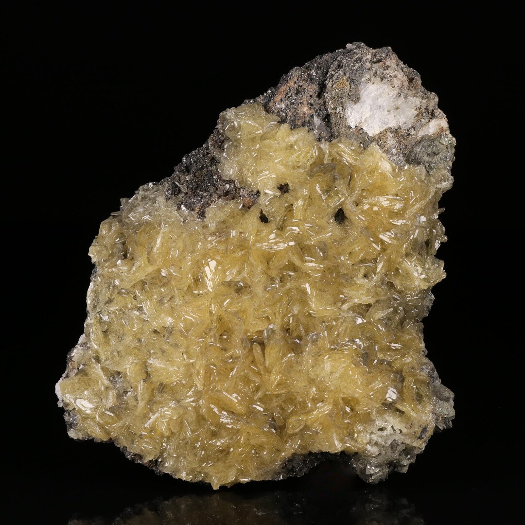 Pinah Baryte on Host Matrix, Rosh Pinah Mine, Namibia - Etsy