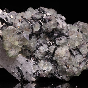 Fluorite, Quartz and Tourmaline Cluster, Erongo Mnt Region, Namibia