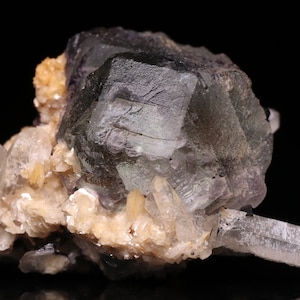 Fluorite, Quartz, Schorl and Muscovite, Erongo Mnt Region, Namibia