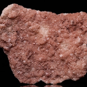 Cerussite on Calcite, Tsumeb Mine, Namibia