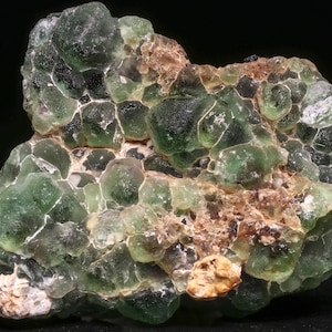 Fluorit- och turmalinkluster, Erongo Mnt-regionen, Namibia