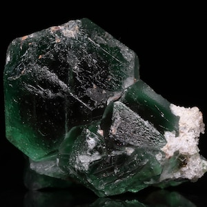 Fluorite on Tourmaline, Erongo Mnt Region, Namibia